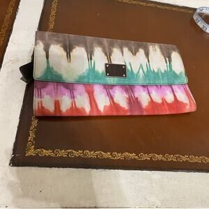 Kenneth Cole Reaction Tie Dye Clutch Purse